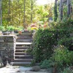 Jamie Purinton Landscape Architecture, stone steps hillsdale
